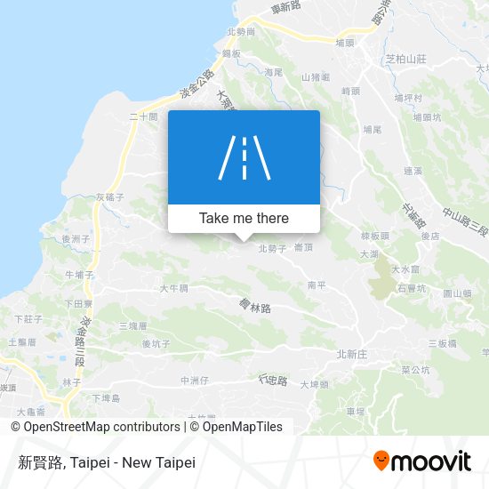 新賢路 map
