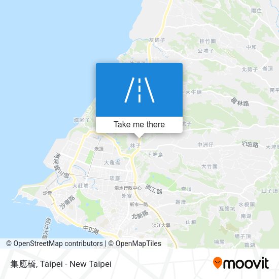 集應橋地圖