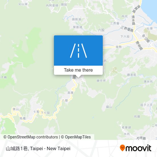 山城路1巷 map