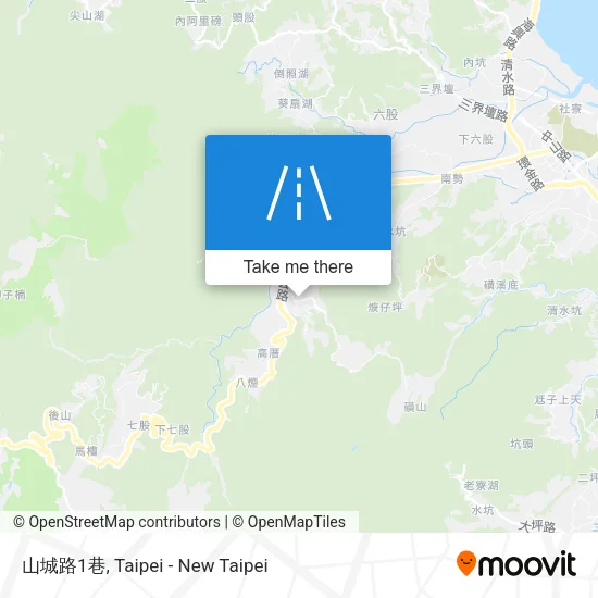 山城路1巷地圖