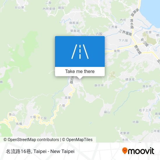 名流路16巷地圖