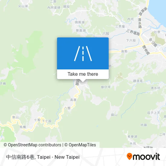 中信南路6巷地圖