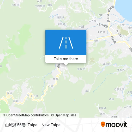 山城路56巷 map