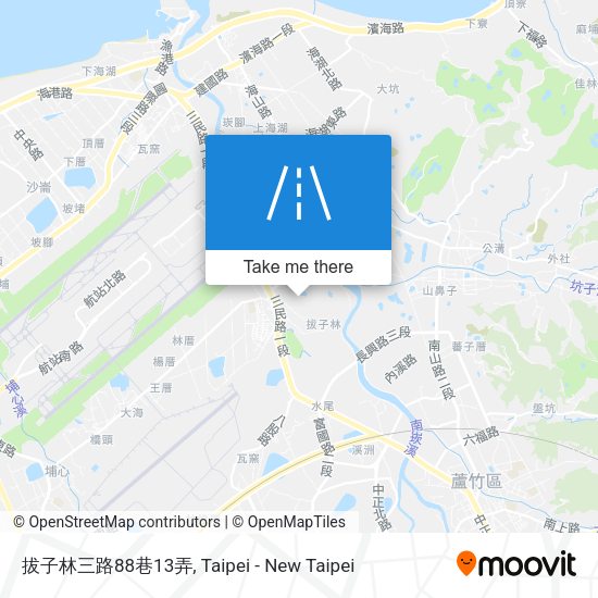拔子林三路88巷13弄地圖