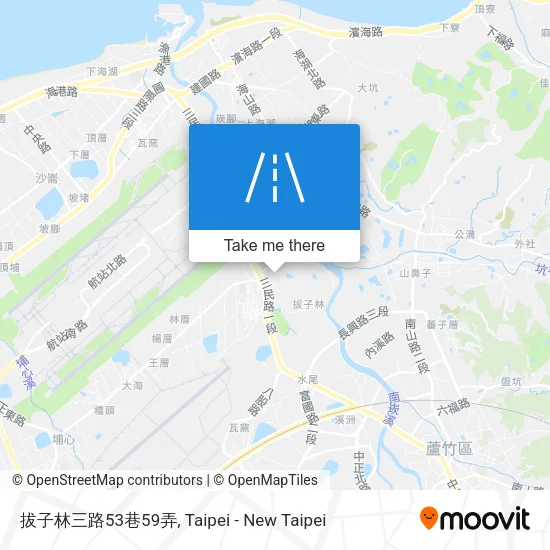 拔子林三路53巷59弄地圖