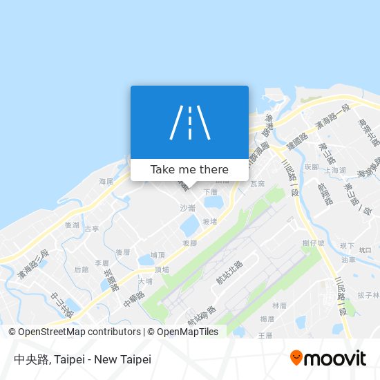 中央路 map