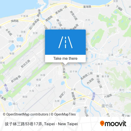 拔子林三路53巷17弄地圖