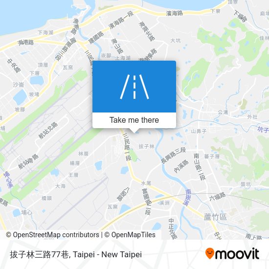拔子林三路77巷 map