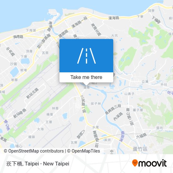 崁下橋 map