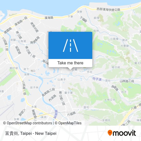 富貴街 map