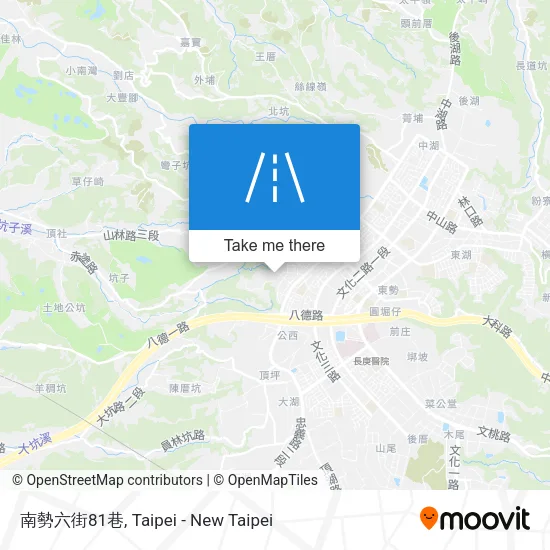 南勢六街81巷地圖