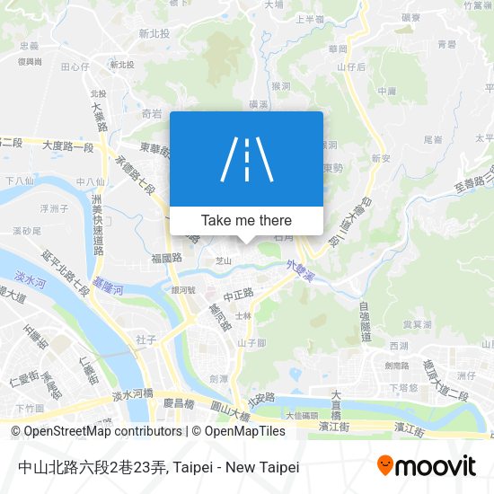 中山北路六段2巷23弄 map