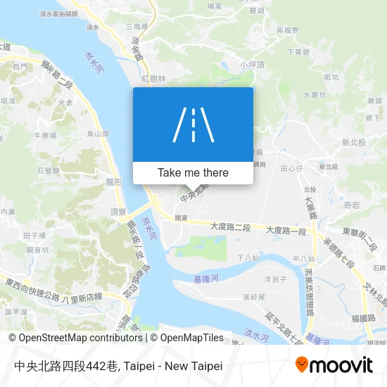 中央北路四段442巷地圖