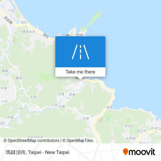 瑪鋉頂街 map