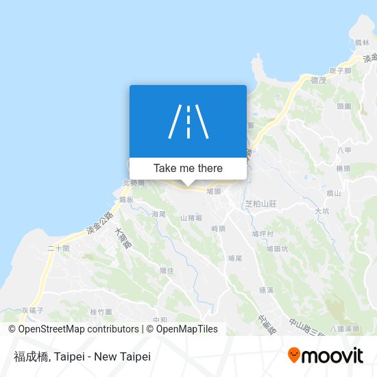 福成橋地圖