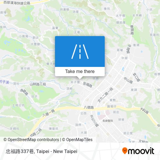 忠福路337巷地圖