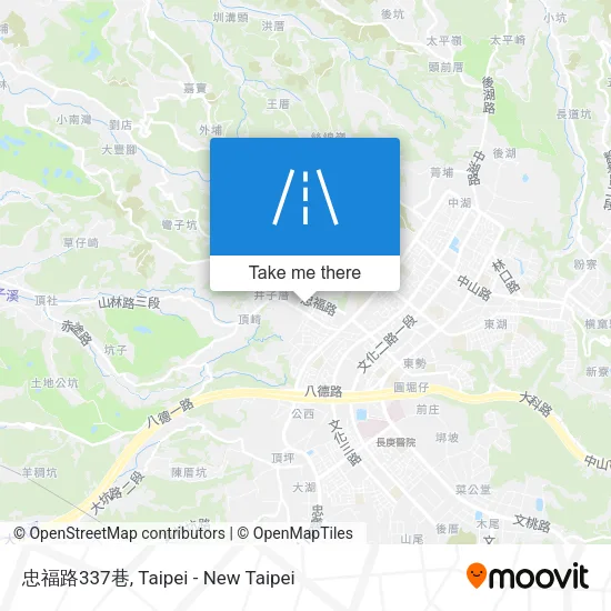 忠福路337巷 map
