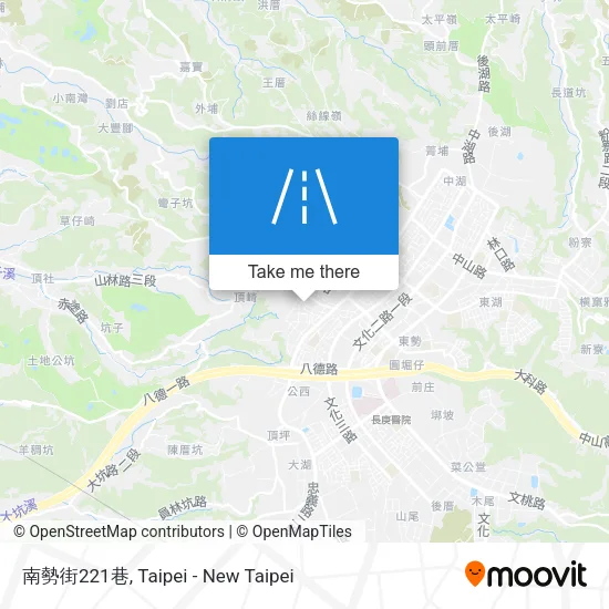 南勢街221巷地圖