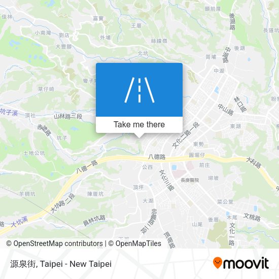 源泉街地圖