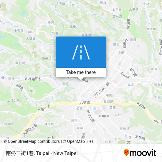 南勢三街1巷地圖