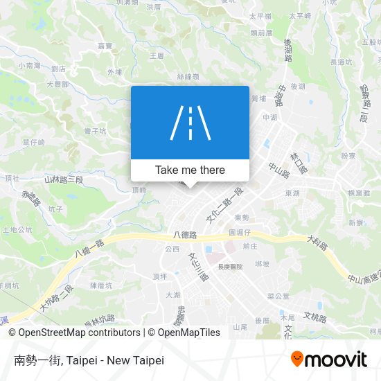 南勢一街地圖