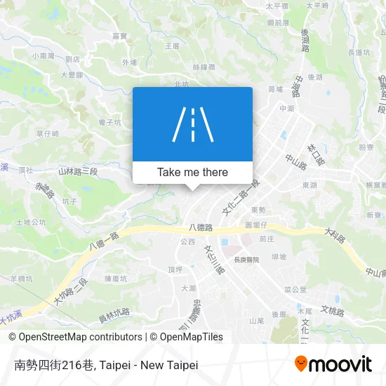 南勢四街216巷 map