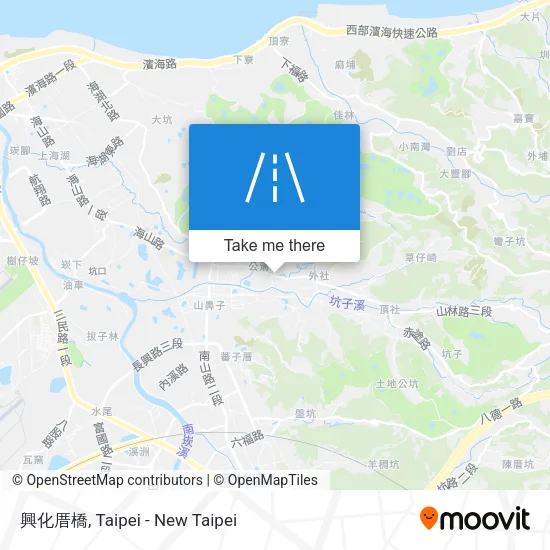 興化厝橋地圖