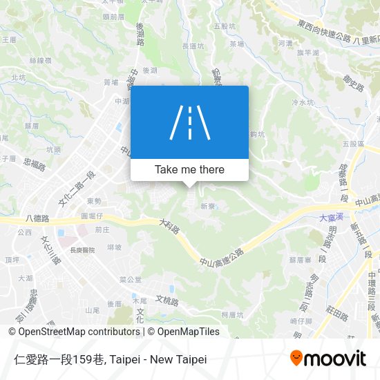 仁愛路一段159巷 map