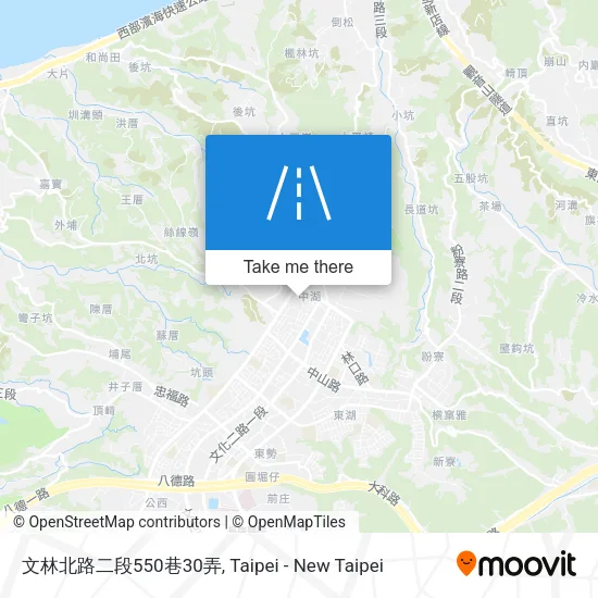 文林北路二段550巷30弄地圖