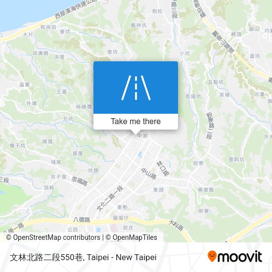 文林北路二段550巷 map