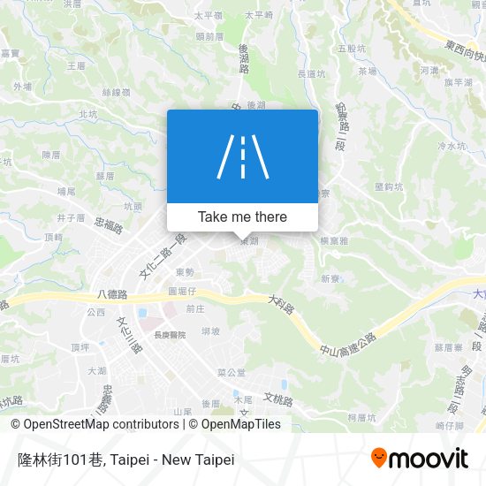 隆林街101巷地圖