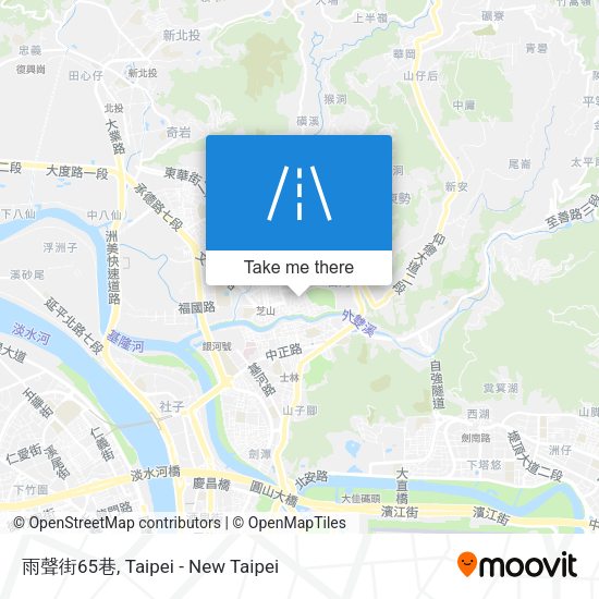 雨聲街65巷地圖