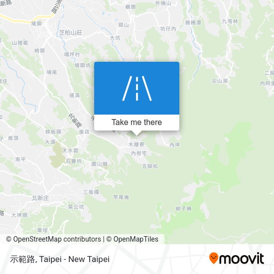 示範路 map