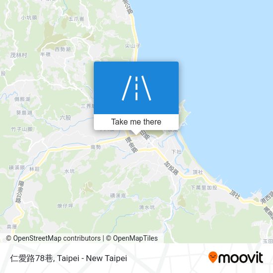 仁愛路78巷 map