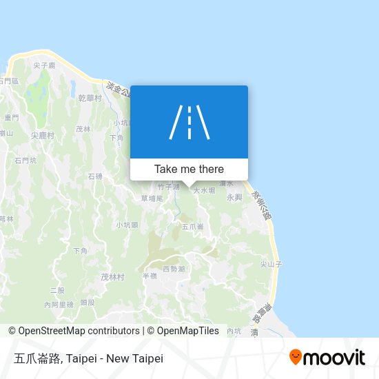 五爪崙路地圖