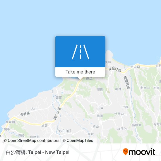 白沙灣橋 map