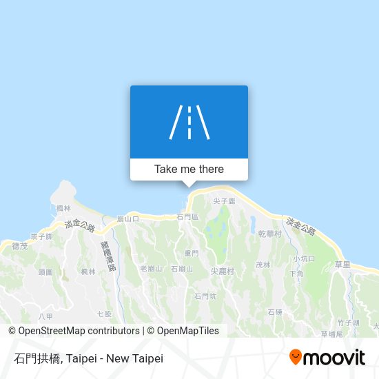 石門拱橋 map