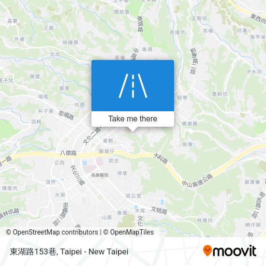 東湖路153巷 map