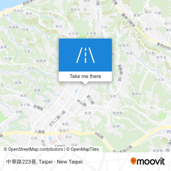 中華路223巷地圖