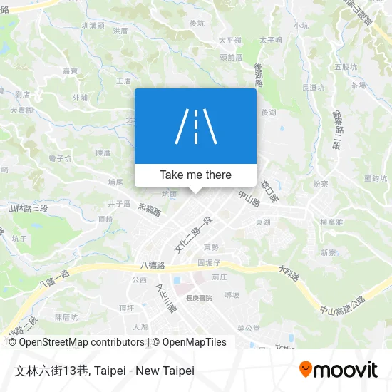 文林六街13巷地圖