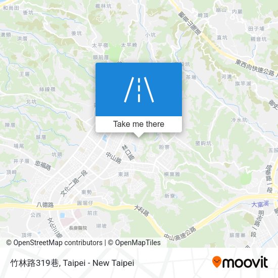 竹林路319巷地圖