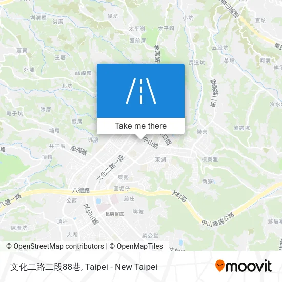 文化二路二段88巷 map