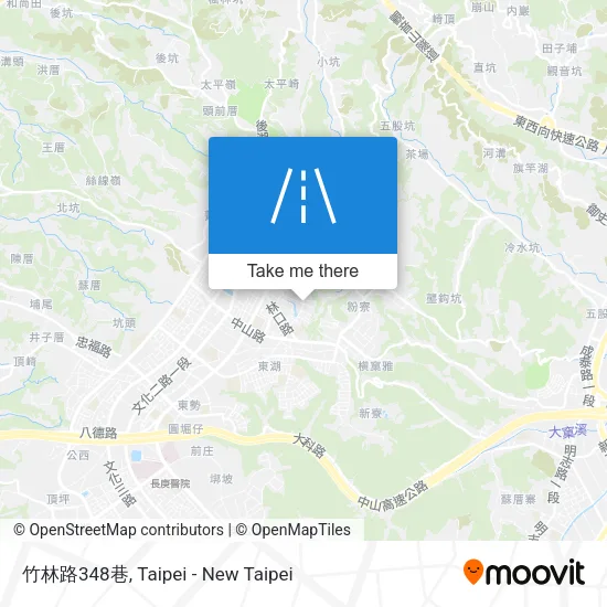 竹林路348巷地圖