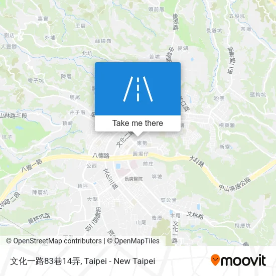 文化一路83巷14弄地圖