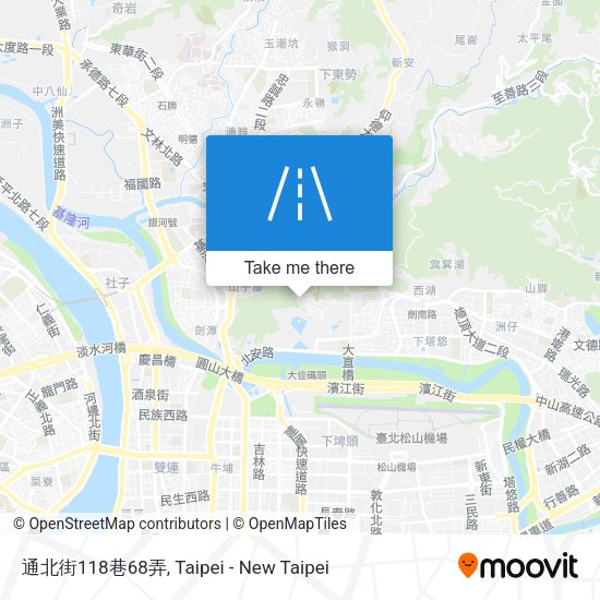 通北街118巷68弄地圖