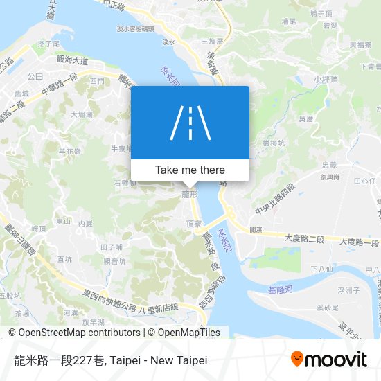 龍米路一段227巷地圖