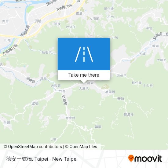 德安一號橋 map