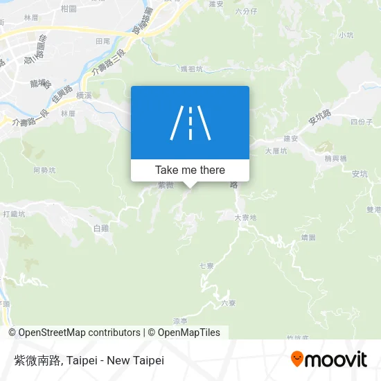 紫微南路 map