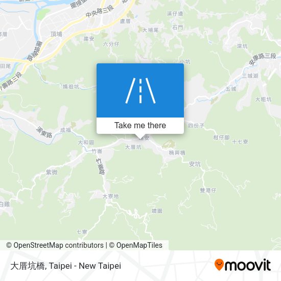 大厝坑橋地圖