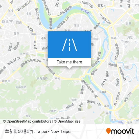 華新街50巷5弄地圖